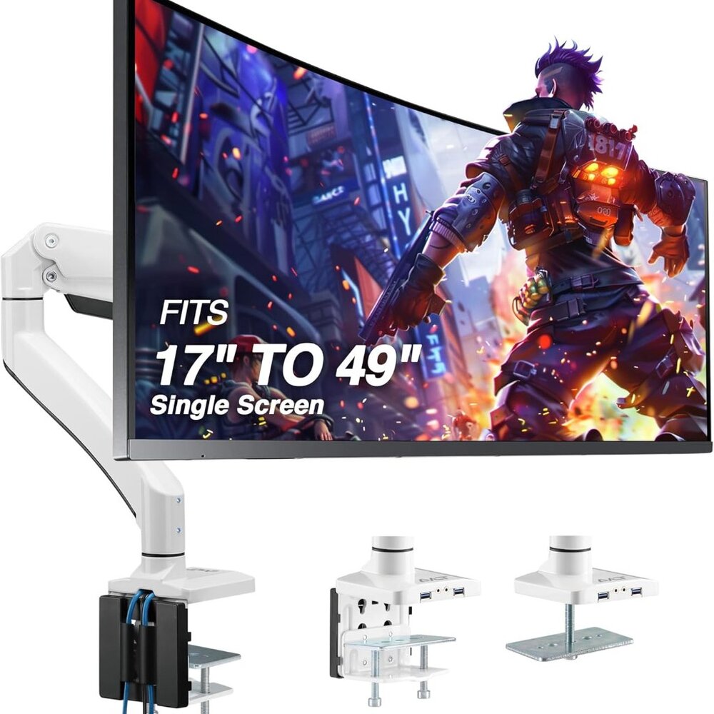 AVLT Single Monitor Arm Desk Mount